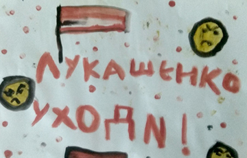 «Жыве Беларусь, а АМОН тупой»: что рисуют белорусские дети