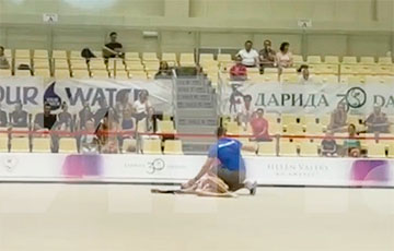 Беларусская гимнастка упала в обморок на турнире в Минске