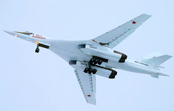 Путин полетел на стратегическом бомбардировщике Ту-160М