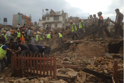 СМИ сообщили о более 150 погибших в результате землетрясения в Непале