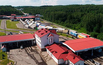 Литва остановила движение фур через пункт пропуска «Мядининкай» на границе с Беларусью