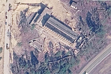 Google показал самые секретные стройки Гомельщины