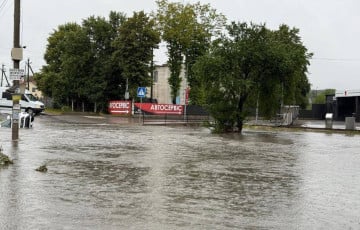 Во Львове началось наводнение