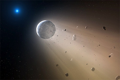Астрономы увидели разрушающую планеты «Звезду смерти»