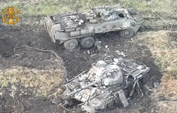 Недавно созданная украинская бригада уничтожила большую бронегруппу московитов