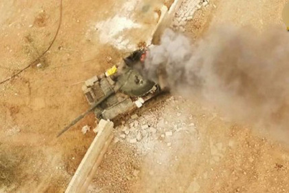 Сирийцы потеряли поставленный из России танк