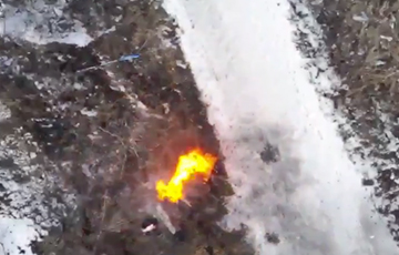 Видеофакт: Украинские морпехи ярко расправились с тяжелым гранатометом московитов