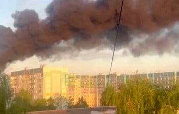 В московитских Набережных Челнах горит промышленное предприятие