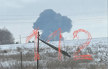 СМИ: ВСУ сбили московитский Ил-76 под Белгородом