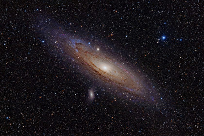 Ученые объяснили спиральную структуру галактики Андромеды