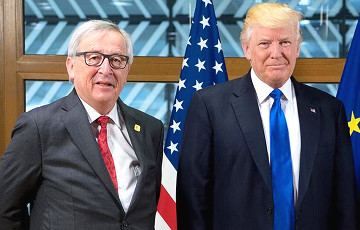 Трамп принимает главу Еврокомиссии