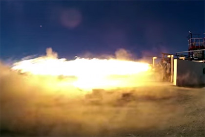 Virgin Galactic показала видео успешного испытания двигателя ракеты LauncherOne