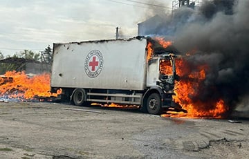 Московитские войска обстреляли автомобили миссии Красного Креста в Донецкой области