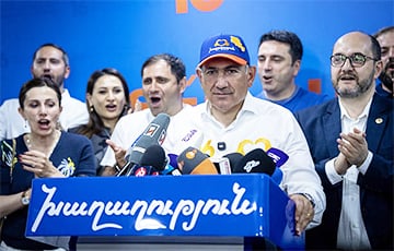 Партия Пашиняна побеждает на выборах с большим отрывом
