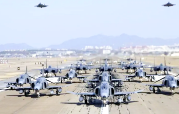 В Южной Корее организовали «прогулку слонов» с участием F-35A