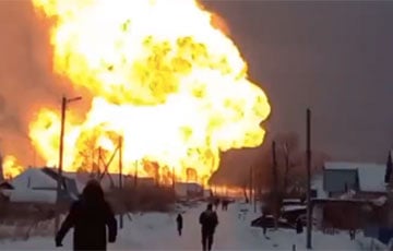В Московии взорвался газопровод, который идет из Сибири в Европу