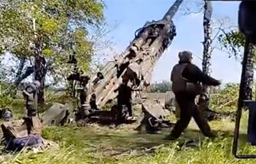 Украинские артиллеристы ликвидировали две московитские БМП-2