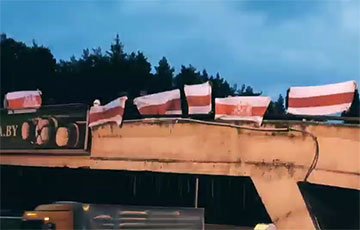 Партизаны Ангарской и Тракторного «захватили» мост в Минске