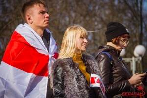 День Воли отметили в Минске 24 марта