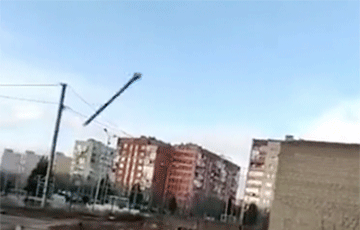 Московитская ракета упала рядом с украинскими военными и не взорвалась