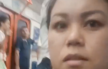 Видеофакт: Узбечка поставила московитку на место в вагоне метро