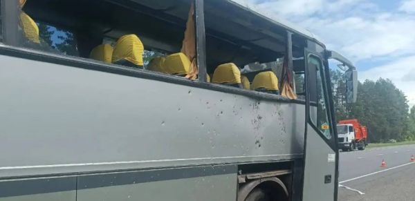 Атака на автобус с беларусскими детьми: опубликованы фото