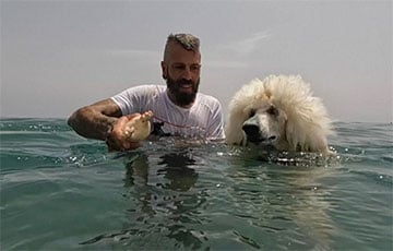Людей на пляже в Испании спасает пудель