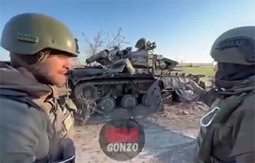 Московиты выдали пропагандистам Путина свой подбитый танк за украинский