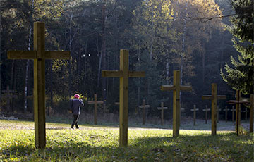 В Куропатах снова осквернили мемориальный крест Вацлаву Ластовскому