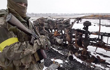 Украинские военные ударом из «Стугны» разгромили колонну российских танков