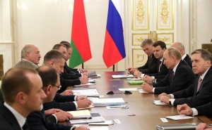 Началась встреча Лукашенко и Путина