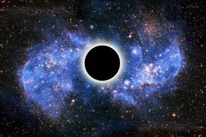 Физик имитировал излучение от черной дыры