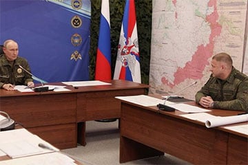 OSINT-аналитик разоблачил карты Минобороны РФ для Путина