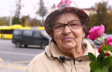80-летняя минчанка: Хочу поддержать участников воскресных Маршей