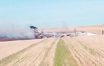 В Московии разбился военный самолет