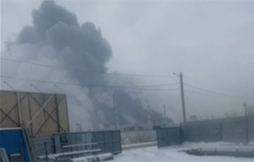 В московитской Перми начался крупный пожар на ТЭЦ