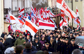 Активисты «Европейской Беларуси» встретились в Вильнюсе с главой Рады БНР
