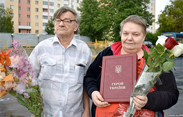 Под Гомелем похоронили отца Героя Украины Михаила Жизневского