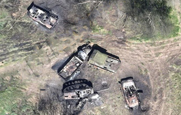 Украинские нацгвардейцы уничтожили четыре БМП московитов во время попытки наступления под Харьковом