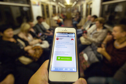 Еще на двух линиях московского метро заработал Wi-Fi