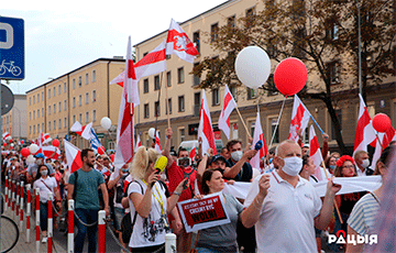 Звыш тысячы людзей прынялi ўдзел у Маршы салідарнасці з Беларуссю ў Беластоку