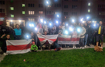 Жители Жодино вышли на акцию солидарности