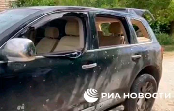 В Чернобаевке подорвали автомобиль местного коллаборанта