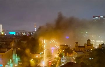 В Москве горит конструкторское бюро «Сухого»
