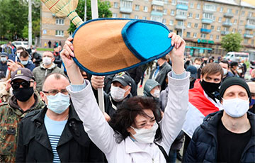 Как пикеты в Минске и Бресте выглядят с высоты