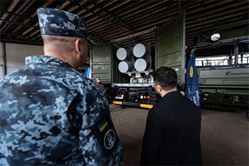 Украина впервые показала пусковую установку Harpoon