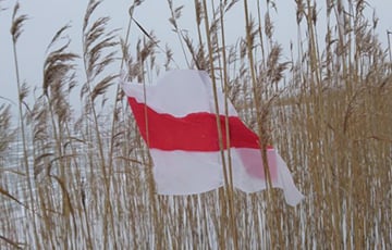 В Нарочанском крае развевается бело-красно-белый флаг