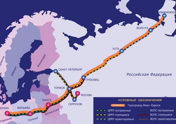 Транзит газа через Беларусь в Европу снижен почти на 90 процентов. Из-за ремонта