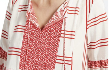 Итальянский бренд MaxMara выпустил блузки и платья-вышиванки