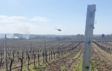 В оккупированной Абхазии упал военный вертолет РФ